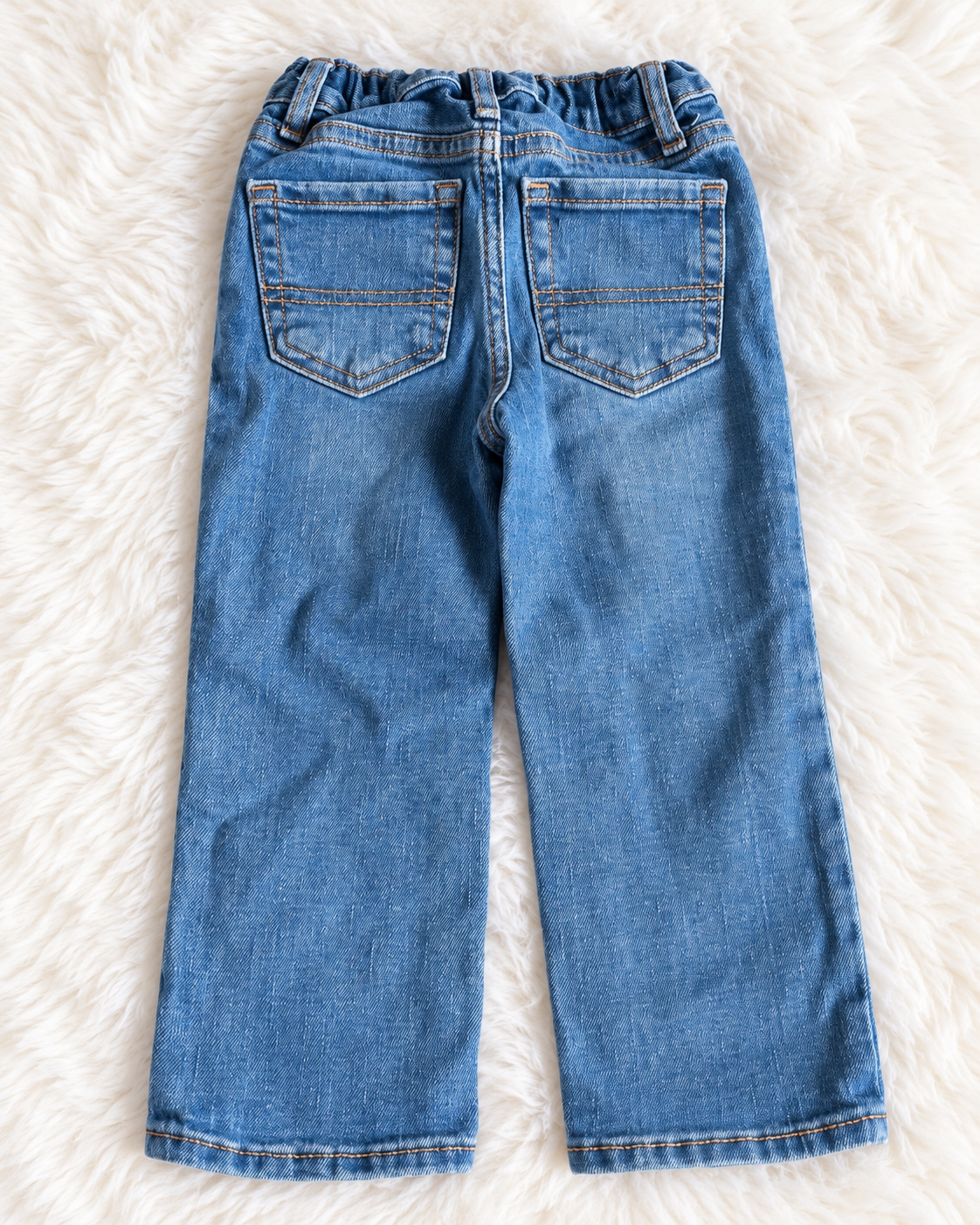 The Children's Place toddler blue jeans size 2T back view