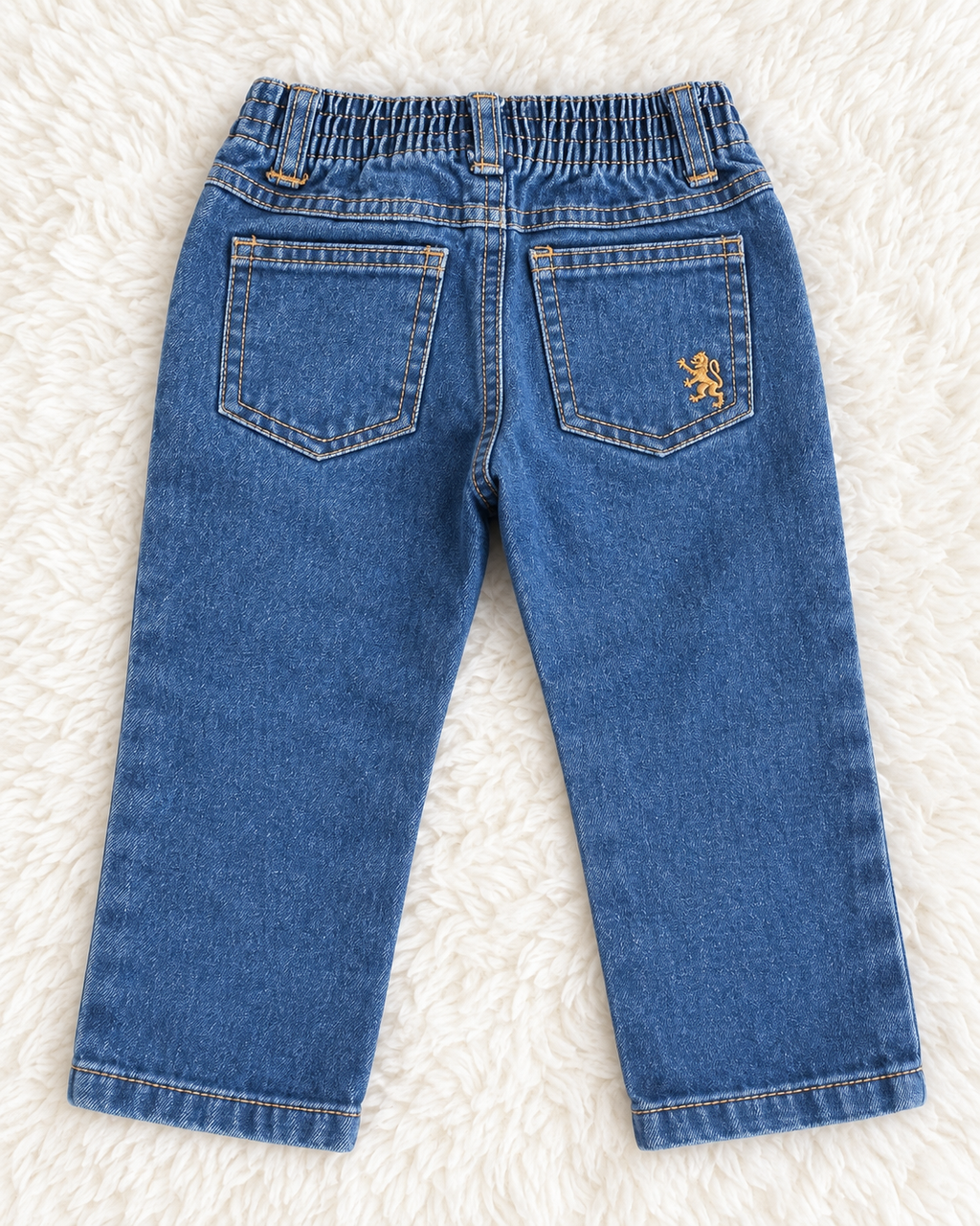 English Laundry toddler blue jeans size 18 months back view