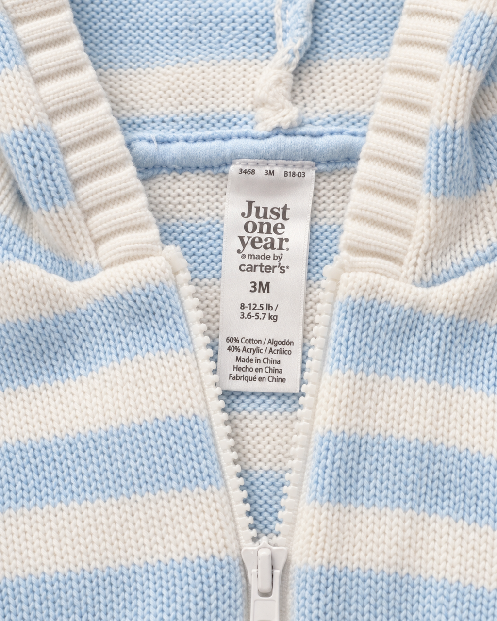 Just One You by Carter's size 3 months label detail