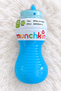 Munchkin blue spill-proof cup 12 months plus 10 ounce