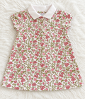 Old Navy floral polo baby girl dress, size 6-12 months