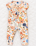 Old Navy floral romper size 12 to 18 months front view