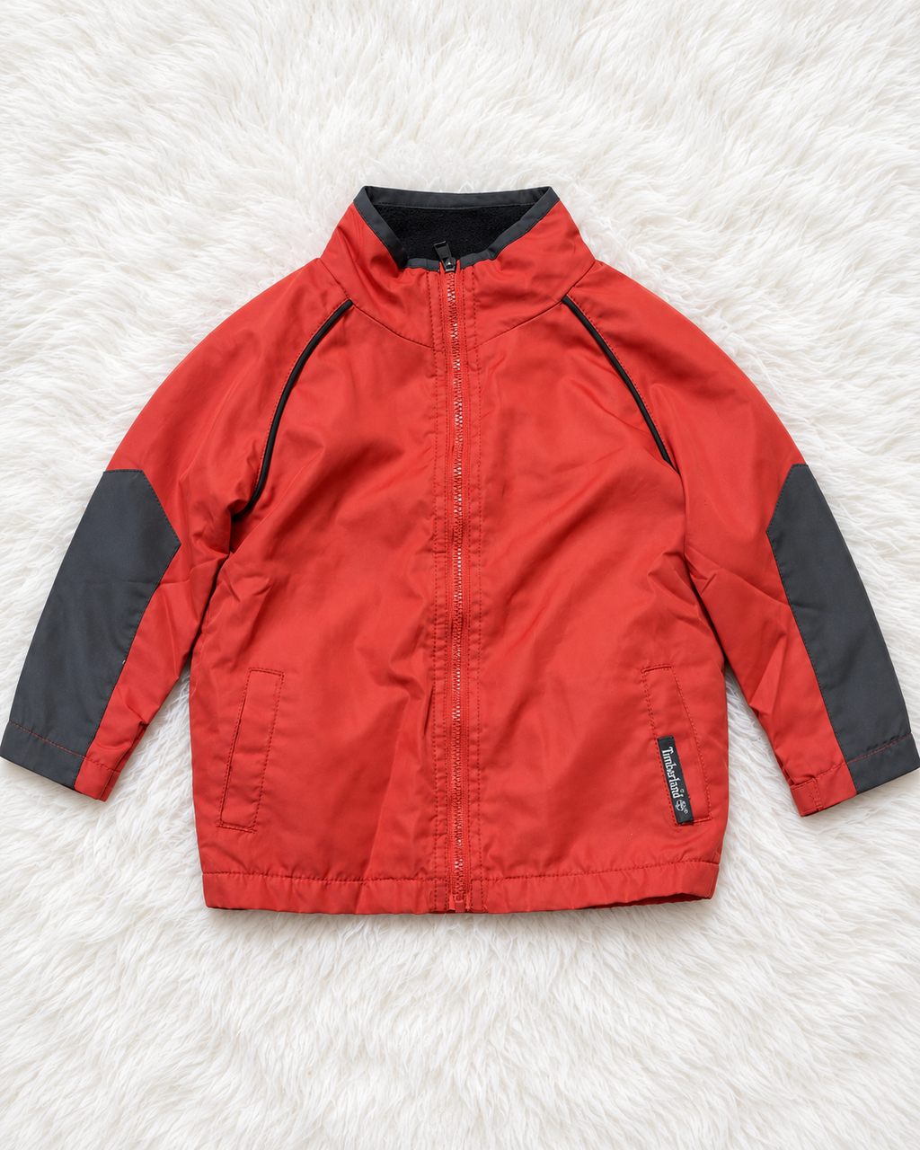Timberland red toddler jacket size 24 months front view